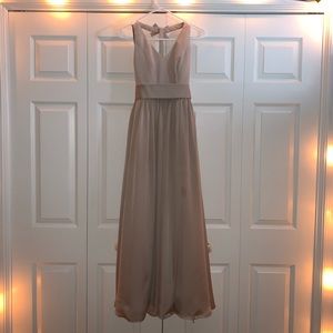 David’s Bridal Biscotti dress